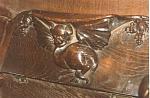 Chichester Cathedral Holy Trinity Sussex early 14th century medieval misericord misericords misericorde misericordes Miserere Misereres choir stalls Woodcarving woodwork mercy seats pity seats  09.jpg