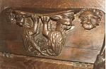 Chichester Cathedral Holy Trinity Sussex early 14th century medieval misericord misericords misericorde misericordes Miserere Misereres choir stalls Woodcarving woodwork mercy seats pity seats  14.jpg