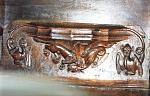 St Marys Nantwich Cheshire late 14th century medieval misericord misericords misericorde misericordes choir stalls woodwork mercy seats pity seats N01a.jpg