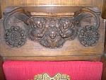 19th century  Newcastle Upon Tyne  Cathedral St Nicholas post medieval Victorian misericords misericord misericorde misericordes Miserere Misereres  choir stalls Woodcarving woodwork mercy seats pity seats Newcastlen5.2.jpg