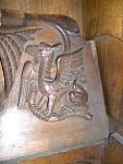 19th century  Newcastle Upon Tyne  Cathedral St Nicholas post medieval Victorian misericords misericord misericorde misericordes Miserere Misereres  choir stalls Woodcarving woodwork mercy seats pity seats Newcastles4.6.jpg