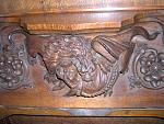 19th century  Newcastle Upon Tyne  Cathedral St Nicholas post medieval Victorian misericords misericord misericorde misericordes Miserere Misereres  choir stalls Woodcarving woodwork mercy seats pity seats Newcastles6.3.jpg